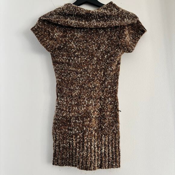 Derek Heart Y2K Marbled Tunic Sweater Size Medium - Picture 3 of 7